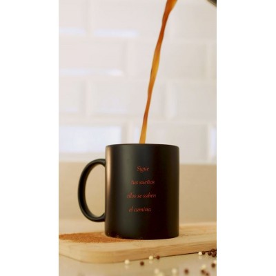 Taza de pizarra roja... 2