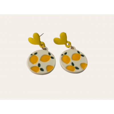 Pendientes limón 2
