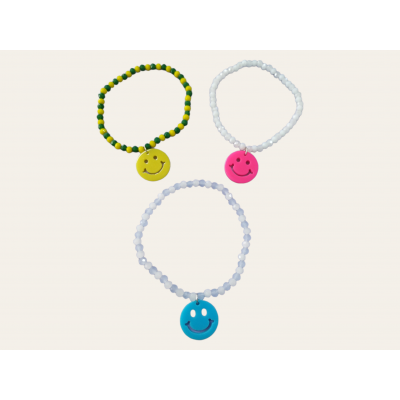 Pulsera cuentas sonrisa...
