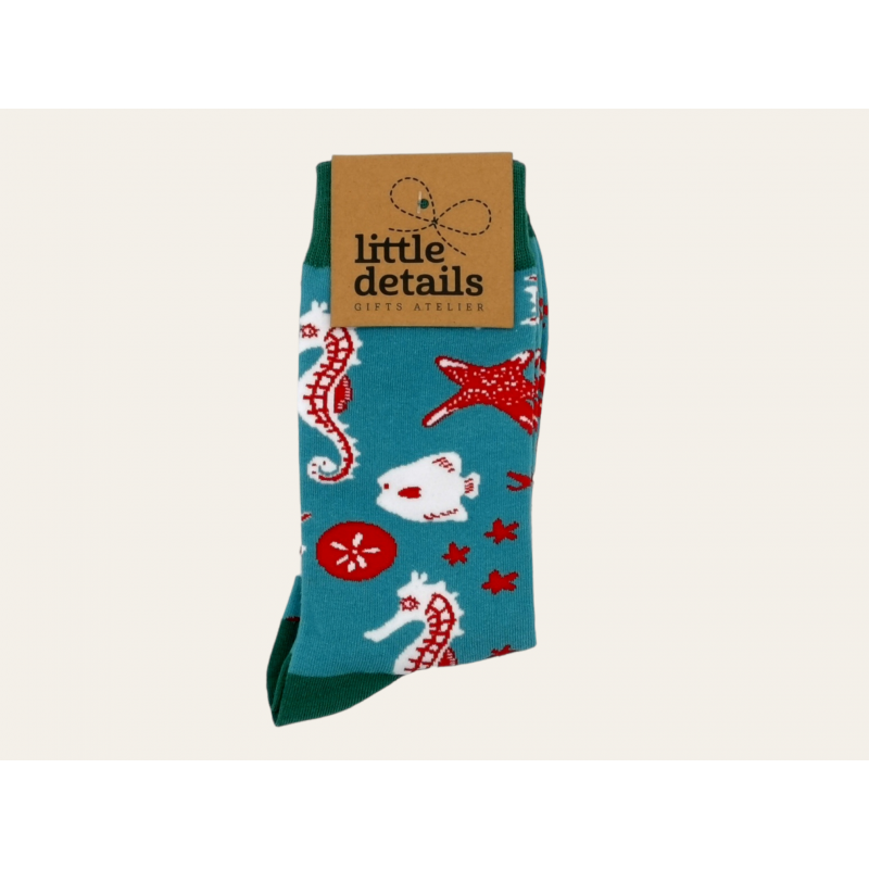 Calcetines personalizados - Fondo mar