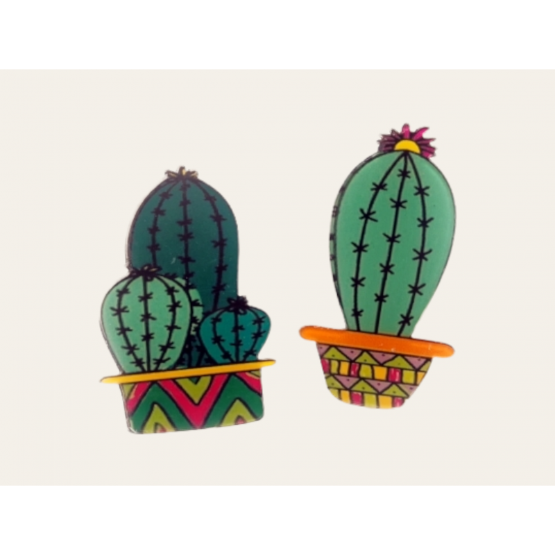 Pin cactus duo