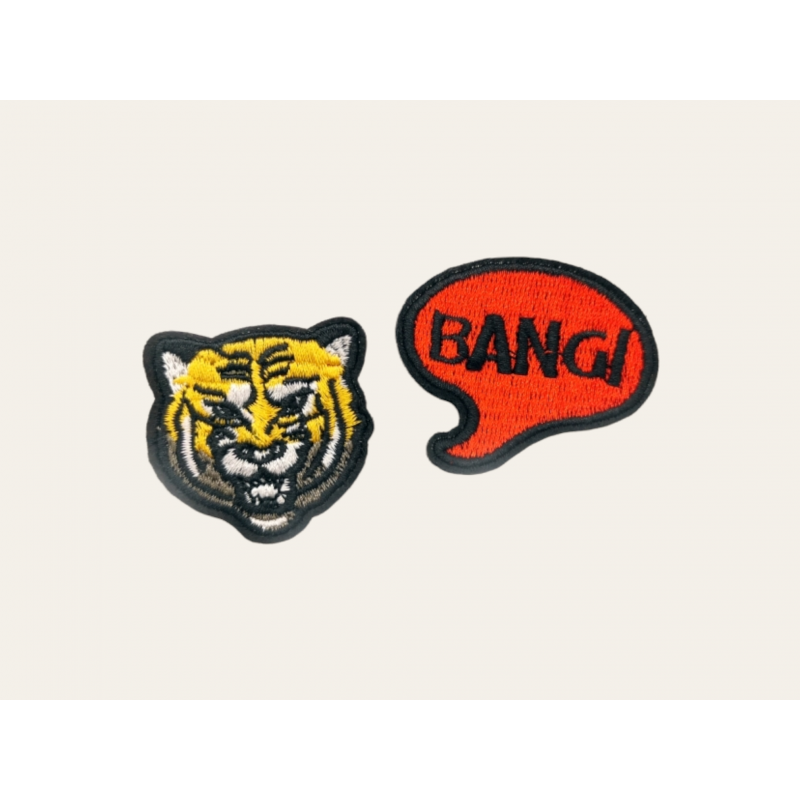 Parche bang! + tigre