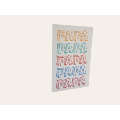 Tarjeta papa