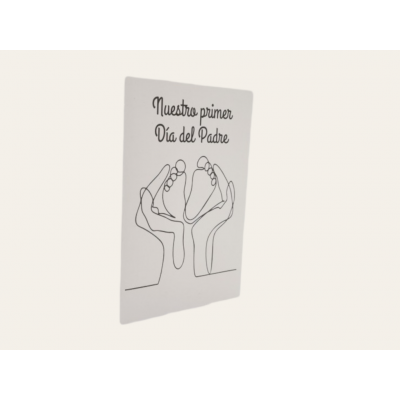 Tarjeta felicitación primer...