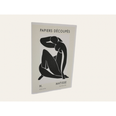 Tarjeta matisse desnudo mujer 2