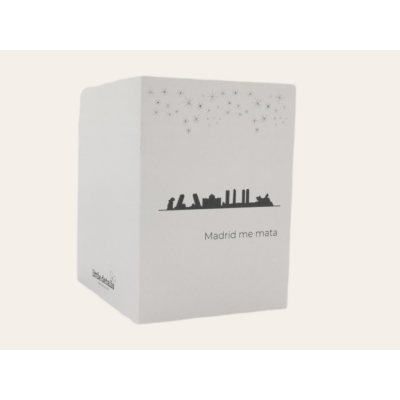 Tarjeta skyline madrid