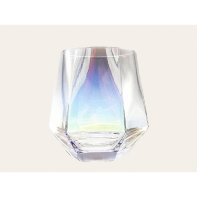 Vaso personalizado iridiscente