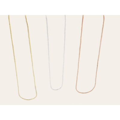 Cadena cola topo cuadrada...