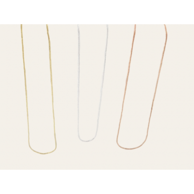 Cadena cola topo  cuadrada...