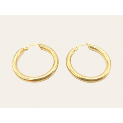 Pendientes de aro dorados y... 2
