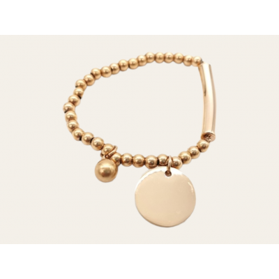 Pulsera bolas charm redondo...