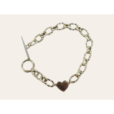 Pulsera de eslabones con... 2