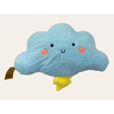 Peluche nube tormenta azul...