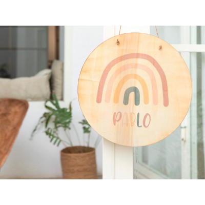 Círculo de madera con... 2