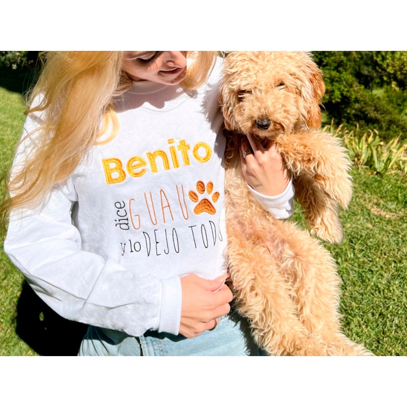 Sudadera personalizada perros