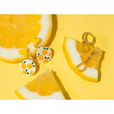 Pendientes limón