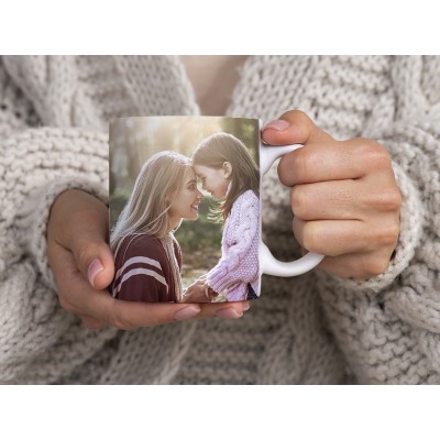 Taza con foto personalizable