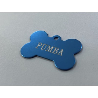 Placa pequeña con forma de...