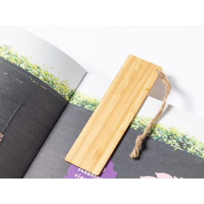 Marcapáginas de madera...