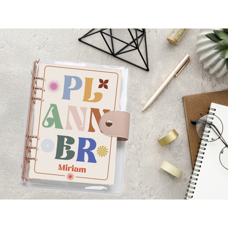 Planner personalizable- Planner flores