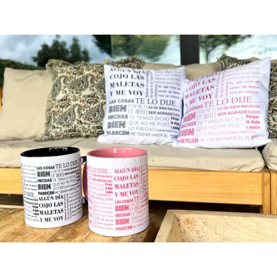 Taza especial con frases de...