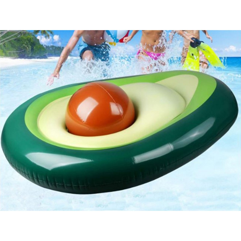 Flotador aguacate con hueso separable