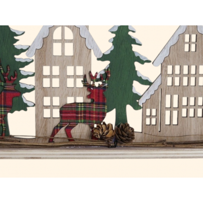 Casas de madera de navidad... 2