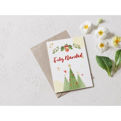 Tarjeta felicitación Feliz...