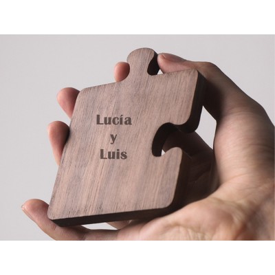 Set posavasos de madera con... 2