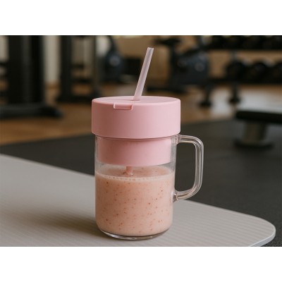 Batidora de vaso con pajita 2