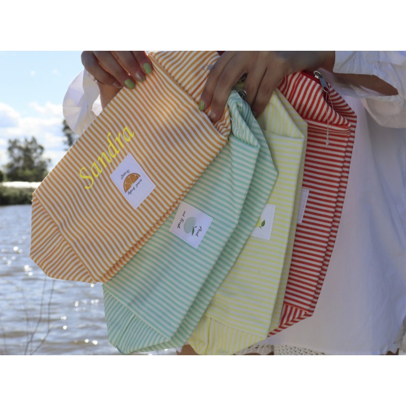 Neceser personalizable cremallera con...
