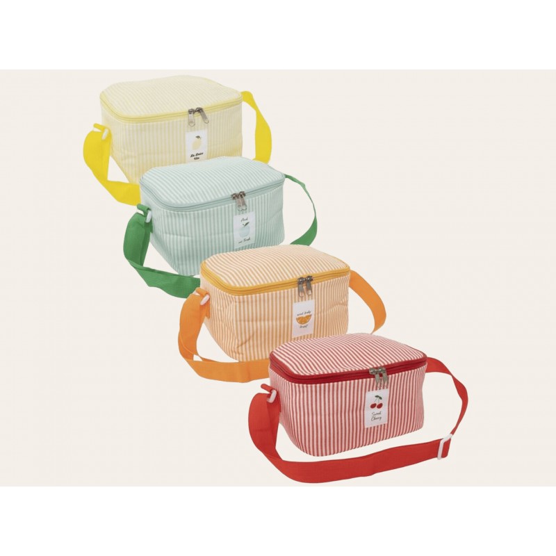 BOLSA ISOTÉRMICA CREMALLERA RAYAS M