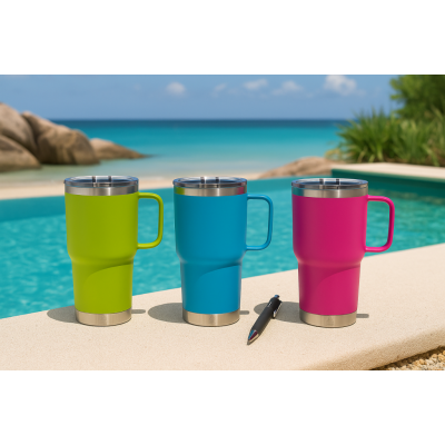 Vaso térmico con asa en...