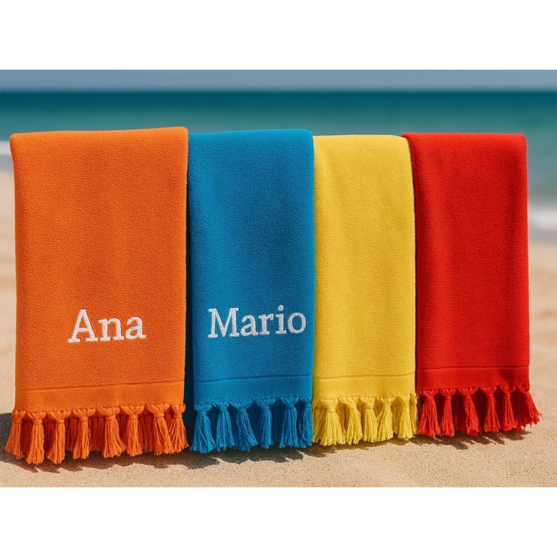 Toalla personalizable colores surtidos