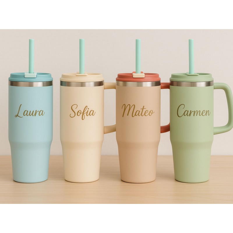 Vaso termo en diferentes colores