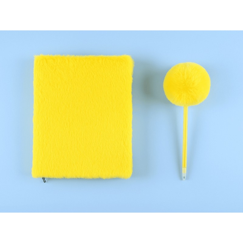 Cuaderno de pelo suave pelo