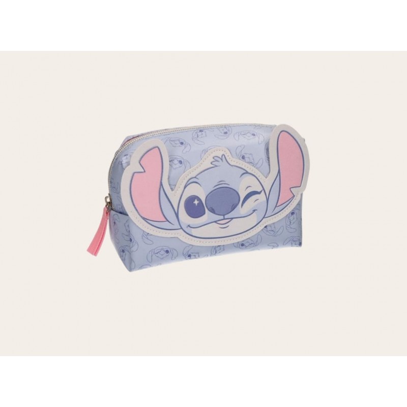 Neceser de Stitch azul con orejas 3D