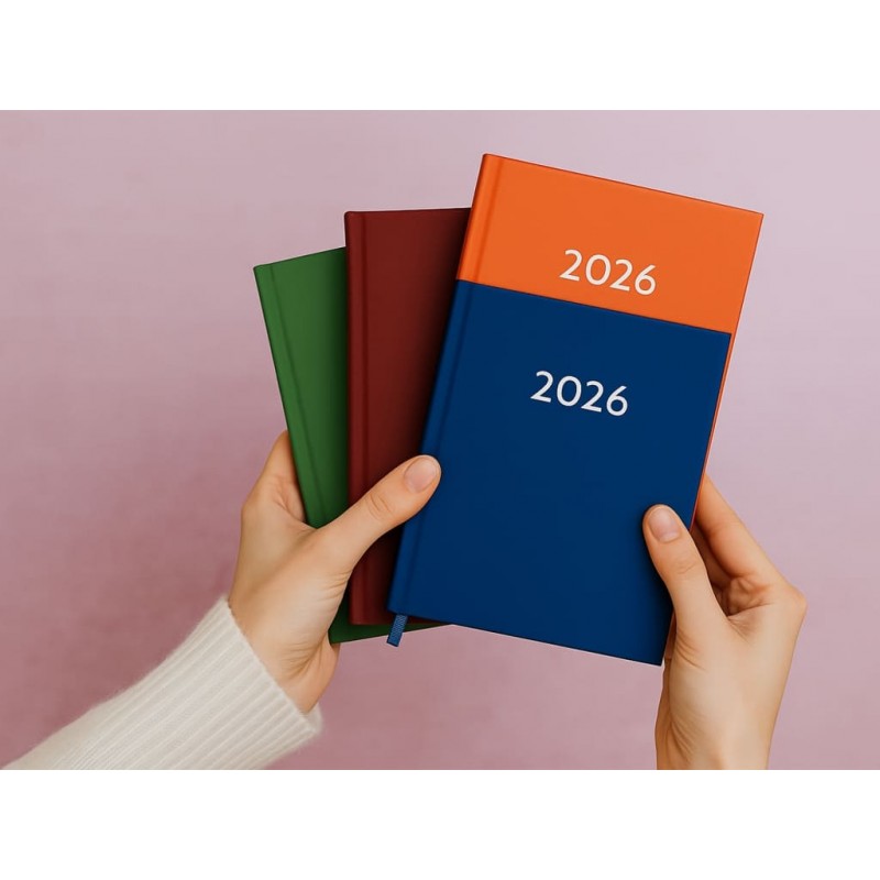 Agenda PU 2026 de varios colores