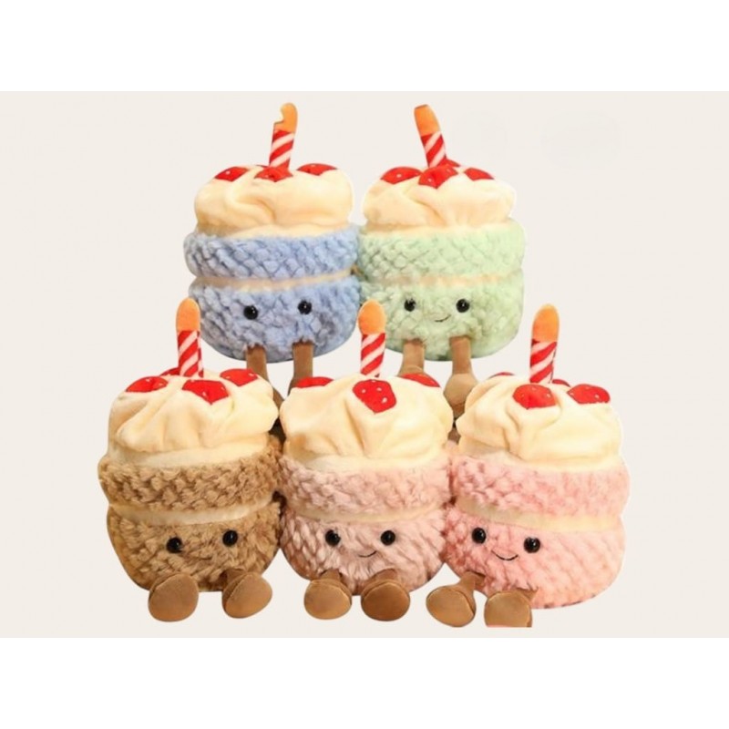 Peluche con forma de pastel