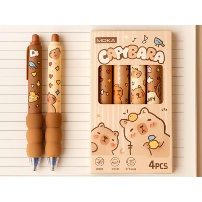 Pack de bolígrafos de capibara