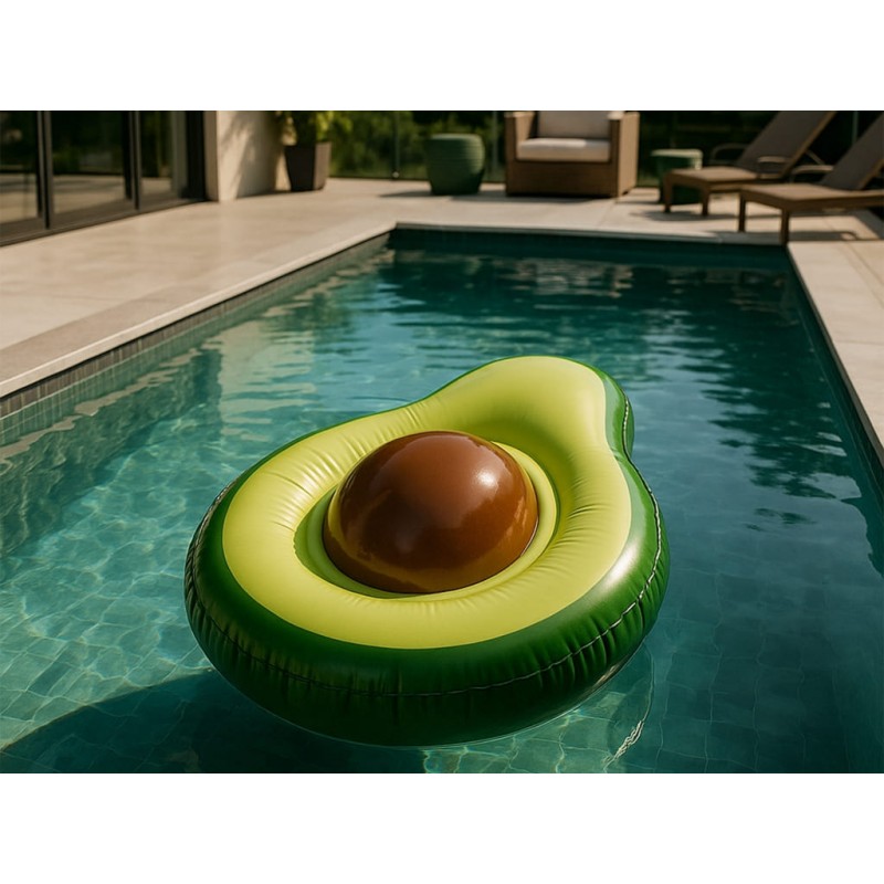 Flotador aguacate con hueso separable