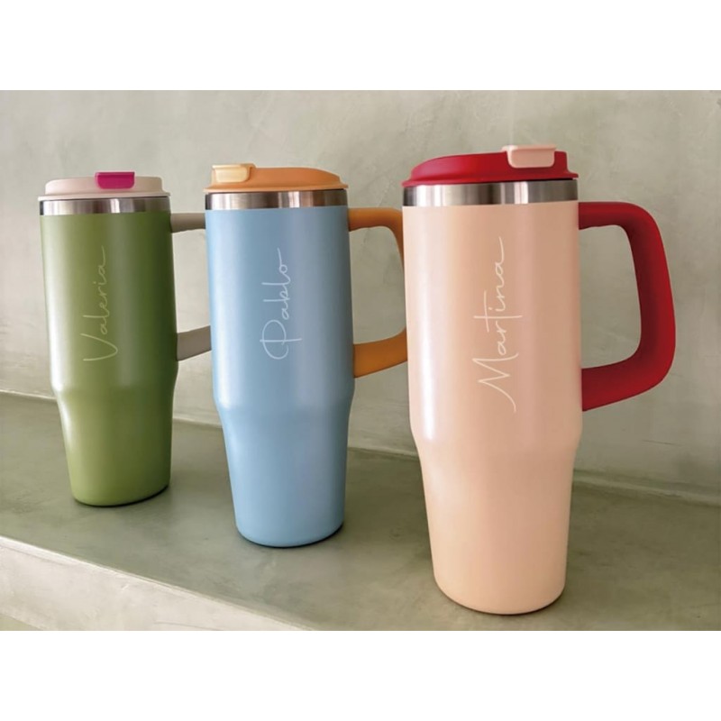 Vaso termo en diferentes colores