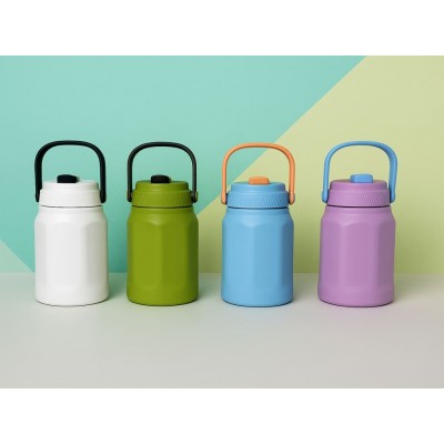 Bidón personalizable deportivo asas bicolor