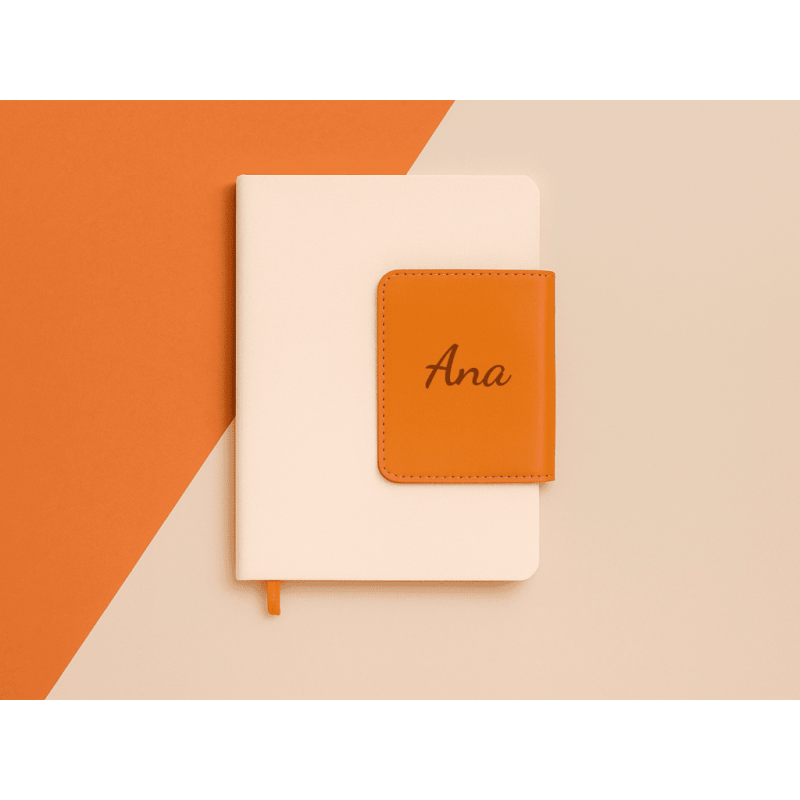 Bloc de notas solapa PU