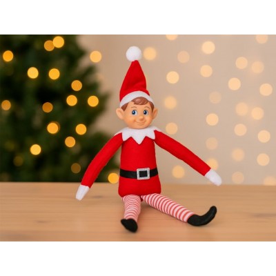 Muñeco elfo de Navidad