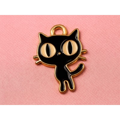 Charm con forma de gato...