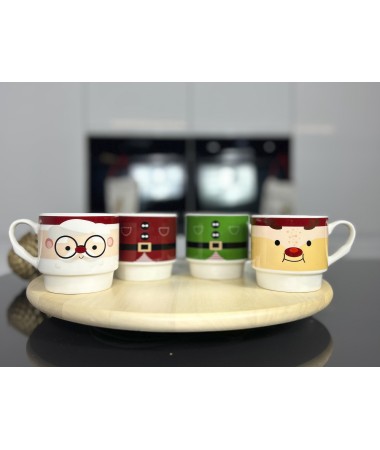 SET 2 tazas navidad 2
