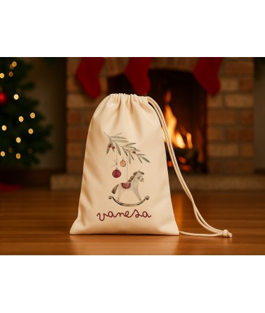 Saquito navideño de...