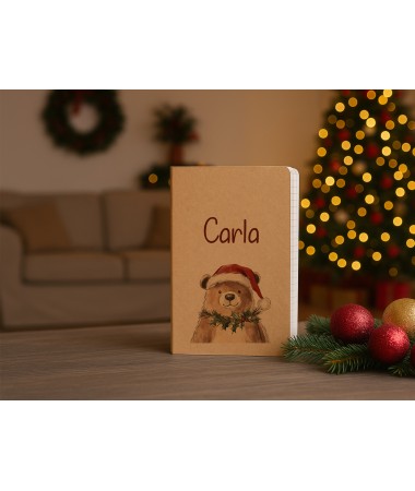 Libreta Eco de Osito con gorro