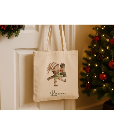Bolsa Eco de Elfo con Regalos